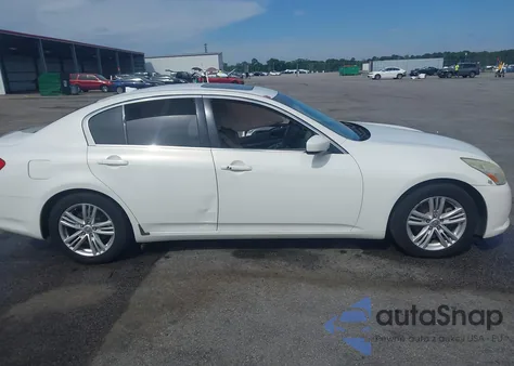 2012 Infiniti G37 Journey z USA, uszkodzony, nr VIN JN1CV6AP3CM932948